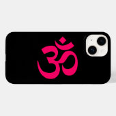 Schwarz-Rosa-Symbol Case-Mate iPhone Hülle (Rückseite (Horizontal))
