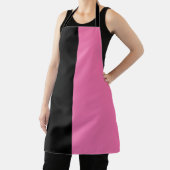 Schwarz-Rosa-ZERTIERBAR Schürze (InSitu)