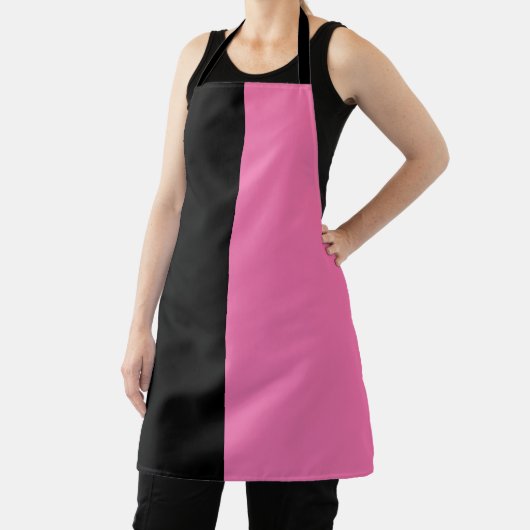 Schwarz-Rosa-ZERTIERBAR Schürze (InSitu)