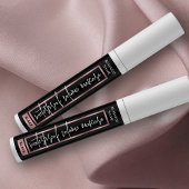 Schwarz & Rose Gold Lash Serum Kosmetische Tube Ma Etiketten