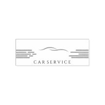 Schwarz-Rot-Autoservice Selbstfärbestempel