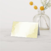 Schwarz-Rot-Blume-Gold-Blätter Platzkarte (Rückseite)