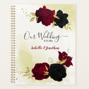 Schwarz-Rot-Blume Goldwedelplaner Planer