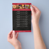 Schwarz, Rot Flyer (Handgriff)