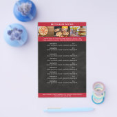 Schwarz, Rot Flyer (Einzeln)