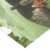 Schwarz-Rot-Gold-Schmetterling-Tablette Tischdecke (Schrägansicht)