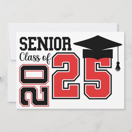 Schwarz-Rot-Klasse 2025 Karte (Rückseite)