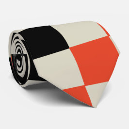 Schwarz/Rot Krawatte