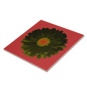 Schwarz-Rot-Marigold-Tile Fliese (Seite)