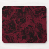 Schwarz-Rot-Marmor-Muster. Mousepad (Vorne)