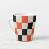 Schwarz/Rot Milchtasse (Linke Ecke)