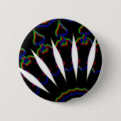 schwarz-rot-MODERN Button (Vorderseite)