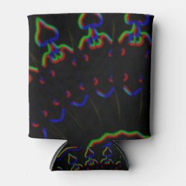 schwarz-rot-MODERN Dosenkühler