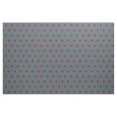 Schwarz-Rot-Nautic-Sternmuster auf Schiefergrau Stoff (Fat Quarter (45,7 x 55,9 cm))