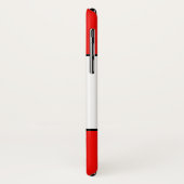 Schwarz-Rot-Streifen Case-Mate iPhone Hülle (Hinten/Links)