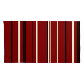 Schwarz, Rot und Weiß Kissenbezug (Rückseite-Rechts)