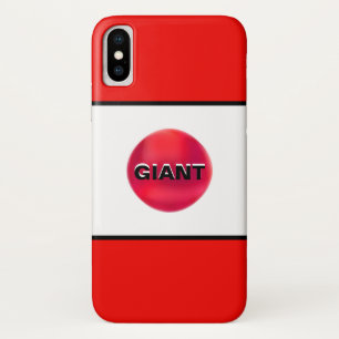 Schwarz Rot Weiß Streifen Case-Mate iPhone Hülle