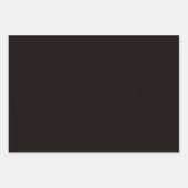 Schwarz-Rot-Weiß-Streifen Geschenkpapier Set (Vorderseite 3)