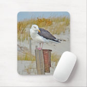 Schwarz-Rücken-Gull-Serie Mousepad (Mit Mouse)