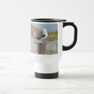 Schwarz-Rücken-Gull-Serie Reisebecher