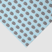 Schwarz-Russisch-Terrier-Malerei - Niedlicher Orig Seidenpapier (Ausschnitt)