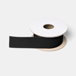 Schwarz Satinband