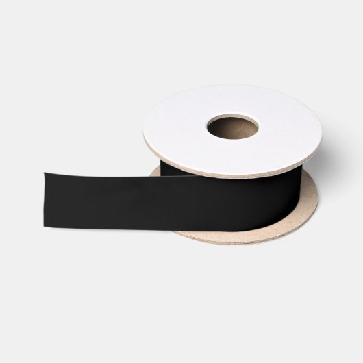 Schwarz Satinband (Spule)
