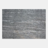 Schwarz-Schichtsidiment Geschenkpapier Set (Vorderseite)