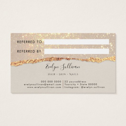 Schwarz-Schimmer-Papier-Referenzkarte (Rückseite)