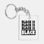 Schwarz Schlüsselanhänger (Vorderseite links)