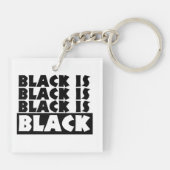 Schwarz Schlüsselanhänger (Rückseite)