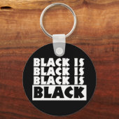 Schwarz Schlüsselanhänger (Vorderseite)