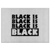 Schwarz Schneidebrett (Vorderseite)