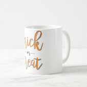 Schwarz, schwarz, schwarz, halloween kaffeetasse (VorderseiteRechts)