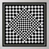 Schwarz-Silber-Bild bewegen Poster (Vorne)