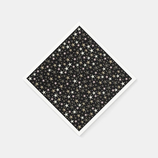 schwarz, silber, glänzend, hell, Stern, Farbe, Serviette (Ecke)