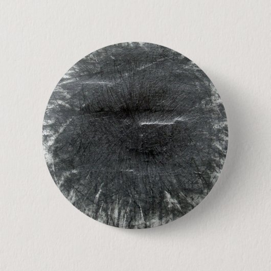 Schwarz-Silber-Grafit-abstrakt Button (Vorderseite)