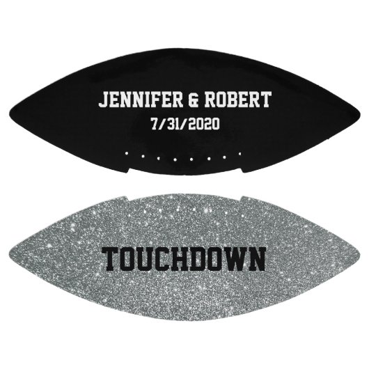 Schwarz-Silber-Hochzeitskameradschaft Football (Paneele)