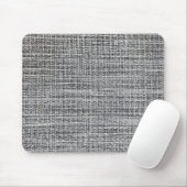 Schwarz-Silber-Leinwand Mousepad (Mit Mouse)