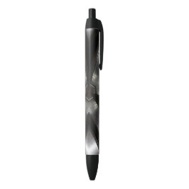 Schwarz-Silber-Muster Kugelschreiber