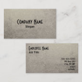 Schwarz-Silberfolie-Foto Visitenkarte (Vorne/Hinten)