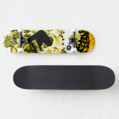 Schwarz Skateboard (Horizontal)