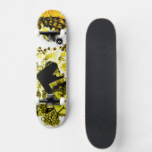 Schwarz Skateboard (Vorderseite)
