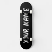 Schwarz Skateboard (Vorderseite)