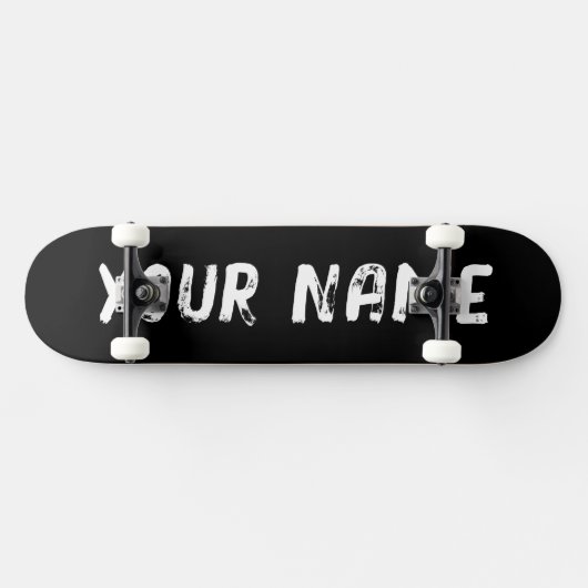 Schwarz Skateboard (Horizontal)