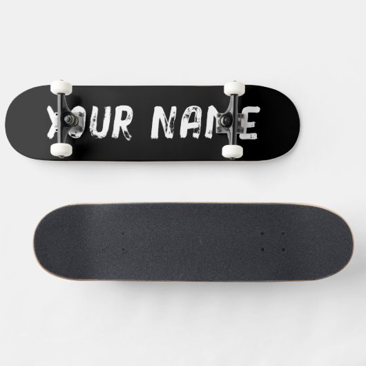 Schwarz Skateboard (Horizontal)