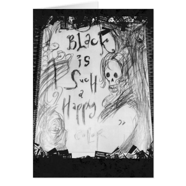 Schwarz so glücklich (Vorne)