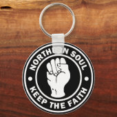 Schwarz-Soul-Logo Schlüsselanhänger (Vorderseite)
