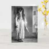 Schwarz-Spaß-Karte Karte (Gelbe Blume)