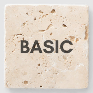 Schwarz Steinuntersetzer